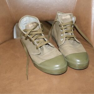 Bangs Olive Shoes
